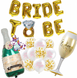 Фотозона з куль на дівич-вечір Bride to be, колір золото pv_2980 фото