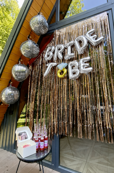 Набір куль на дівич-вечір "Bride to be" з кульками-сферами pv_13237 фото