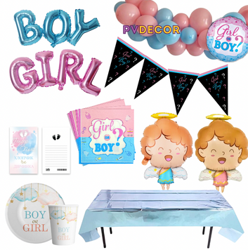 Набір прикрас для кенді бара Girl or Boy? pv_8134 фото