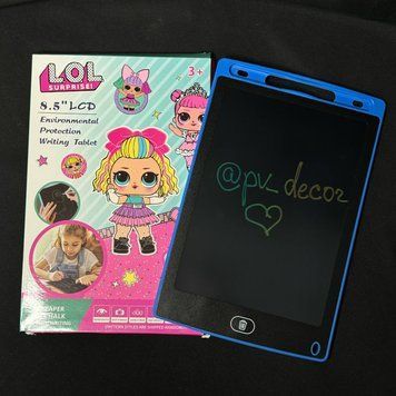Графічний планшет для малювання LCD Writing Tablet 12" з кольоровим екраном Лол pv_7534 фото
