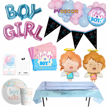 Набір прикрас для кенді бара Girl or Boy? pv_8135 фото