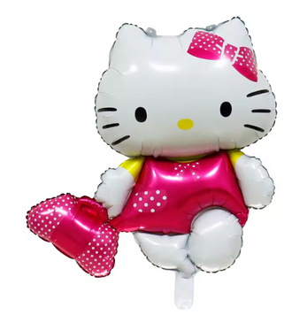 Фольгована кулька фігура Hello Kitty з сумочкою 75 на 55см pv_6209 фото