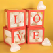 Коробки для кульок LOVE 30х30х30см, колір червоний pv_12117 фото 2