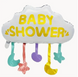 Фольгована куля Хмаринка Baby Shower 66*62см pv_8793 фото 1