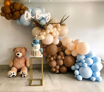 Арка гірлянда з куль Sweet Bear, 130 куль pv_4209 фото