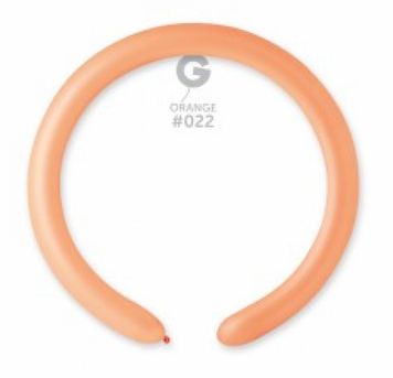 Повітряні кулі (ШДМ-260) Неон помаранчевий , 1шт pv_7116 фото