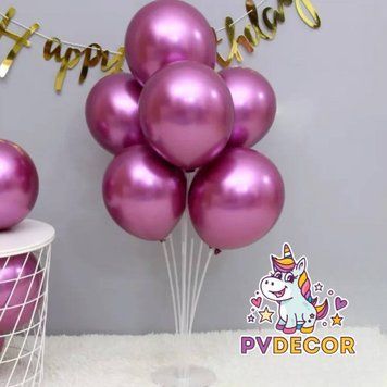 Набір куль "Щастя" зі стійкою на 7 кульок pv_5044 фото